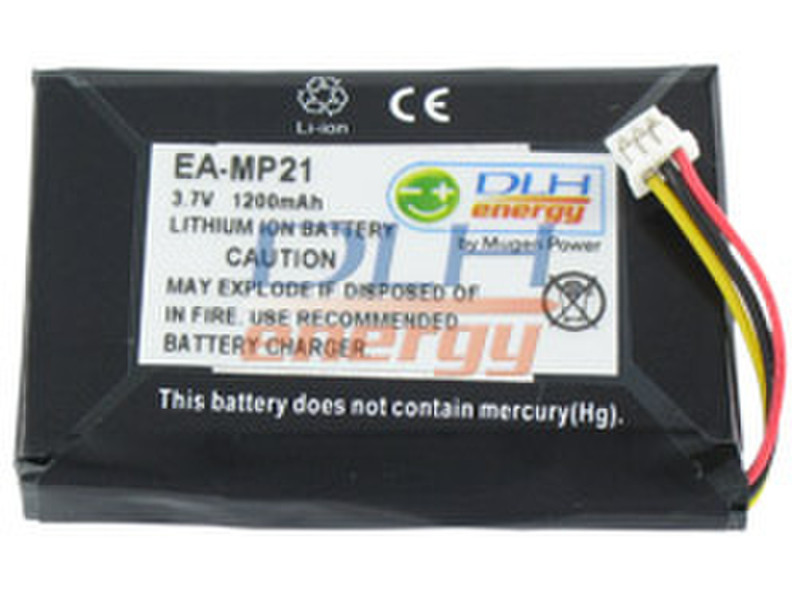 DLH LI-ION 3.7V-1100mAh Lithium-Ion (Li-Ion) 1100mAh 3.7V Wiederaufladbare Batterie