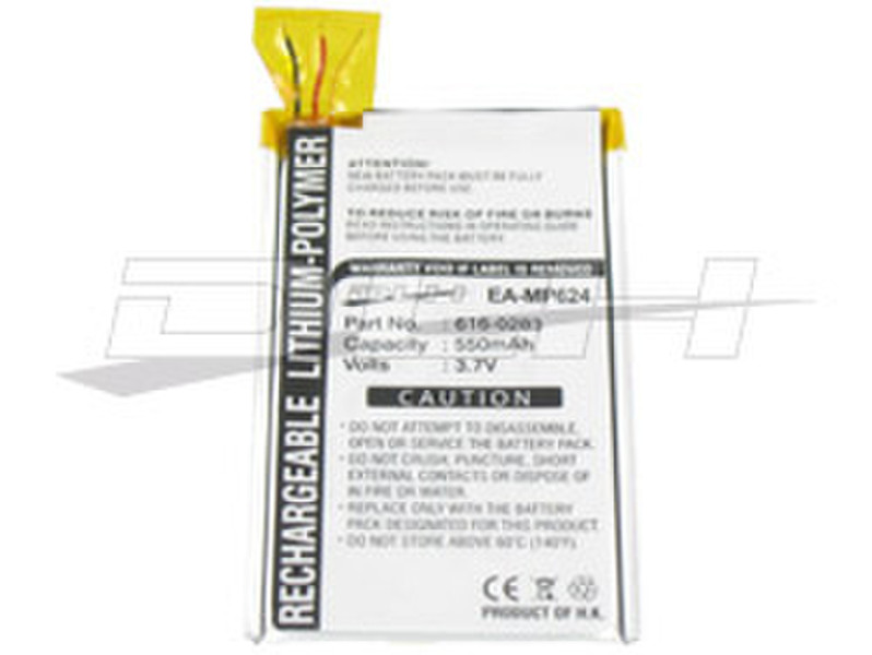 DLH LI-POL 3.7V 550mAh Lithium Polymer (LiPo) 550mAh 3.7V rechargeable battery