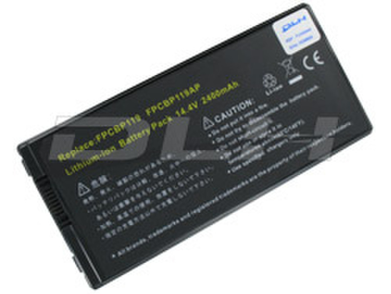 DLH LI-ION 14.4V-2400mAh BLACK STANDARD Lithium-Ion (Li-Ion) 2400mAh 14.4V Wiederaufladbare Batterie