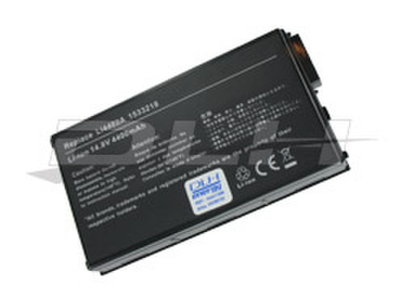 DLH LI-ION 14.8V-4400mAh-65Wh BLACK STANDARD Lithium-Ion (Li-Ion) 4400mAh 14.8V rechargeable battery