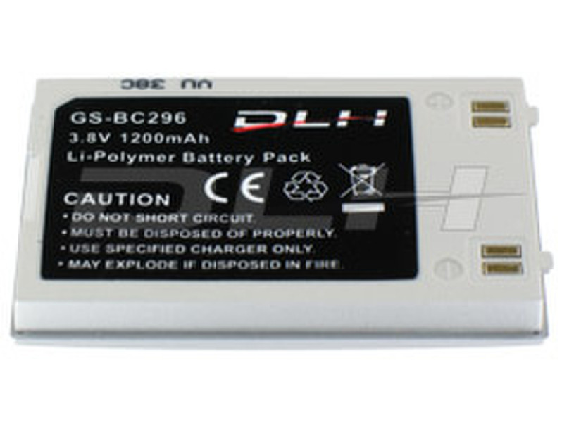 DLH LI-POL 3.8V-1200mAh Lithium Polymer (LiPo) 1200mAh 3.8V Wiederaufladbare Batterie