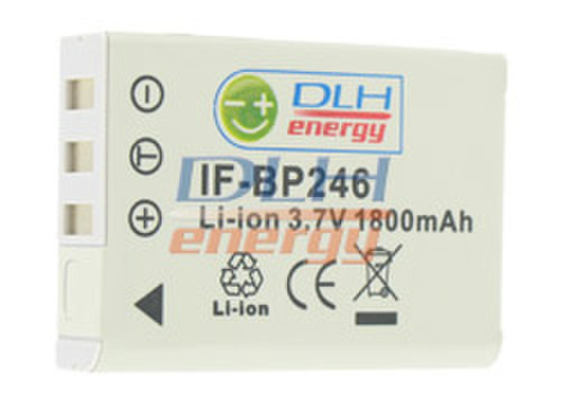 DLH LI-ION 3.7V-1800mAh Lithium-Ion (Li-Ion) 1800mAh 3.7V rechargeable battery