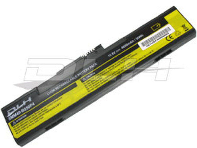 DLH LI-ION 10.8V-4600mAh-50Wh BLACK STANDARD Литий-ионная (Li-Ion) 4600мА·ч 10.8В аккумуляторная батарея