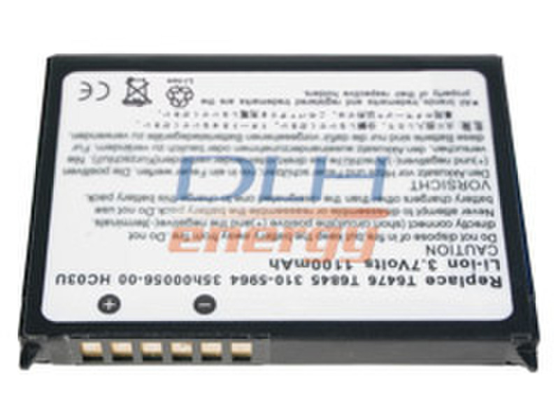 DLH LI-ION 3.7V 1100mAh Lithium-Ion (Li-Ion) 1100mAh 3.7V Wiederaufladbare Batterie