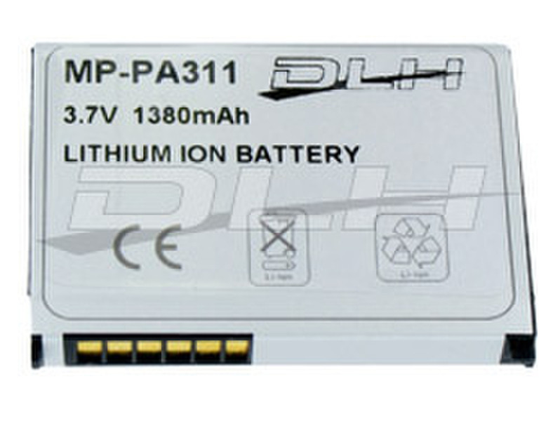 DLH LI-ION 3.7V 1380mAH Литий-ионная (Li-Ion) 1380мА·ч 3.7В аккумуляторная батарея