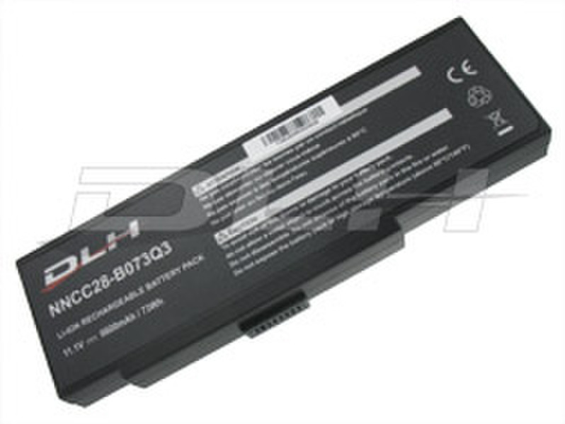 DLH LI-ION 11.1V 6600mAh-73Wh Литий-ионная (Li-Ion) 6600мА·ч 11.1В аккумуляторная батарея