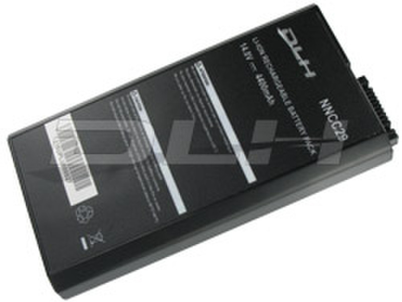 DLH LI-ION 14.8V-4400mAh BLACK HIGH CAPACITY Lithium-Ion (Li-Ion) 4400mAh 14.8V rechargeable battery