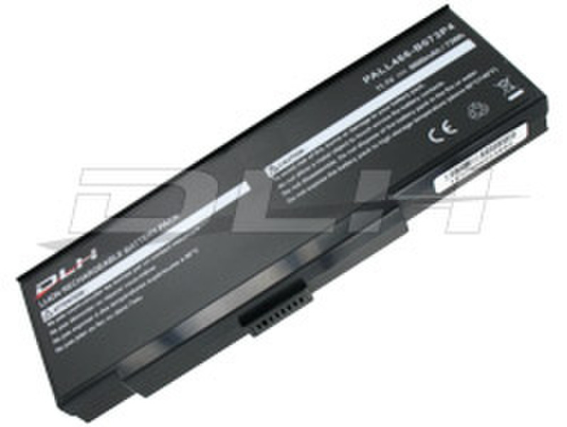 DLH LI-ION 11.1V-6600mAh-73Wh BLACK STANDARD Lithium-Ion (Li-Ion) 6600mAh 11.1V Wiederaufladbare Batterie