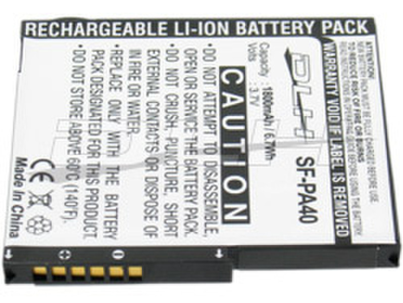 DLH LI-ION 3.7V 1800mAh-6.7Wh Lithium-Ion (Li-Ion) 1800mAh 3.7V Wiederaufladbare Batterie