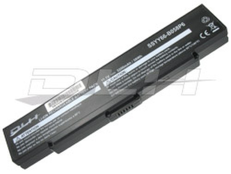 DLH LI-ION 11.1V-5200mAh-58Wh BLACK STANDARD Литий-ионная (Li-Ion) 5200мА·ч 11.1В аккумуляторная батарея