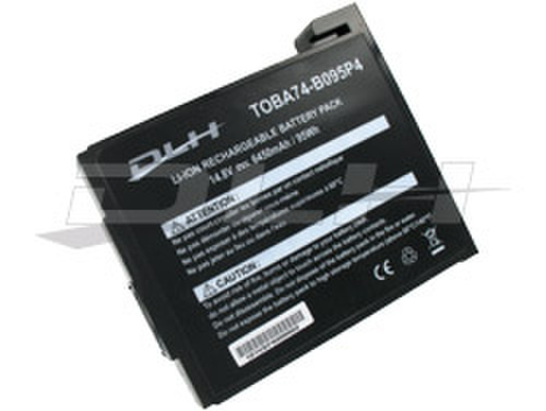 DLH LI-ION 14.4V 6600MAh-95WH BLACK STANDARD Lithium-Ion (Li-Ion) 6600mAh 14.4V Wiederaufladbare Batterie