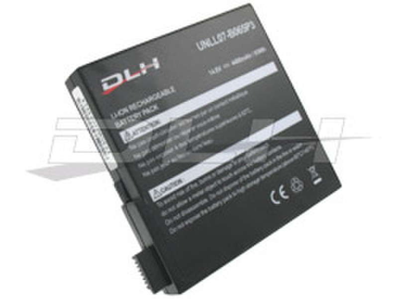 DLH LI-ION 14.8V-4400mAh-65Wh BLACK Lithium-Ion (Li-Ion) 4400mAh 14.8V Wiederaufladbare Batterie