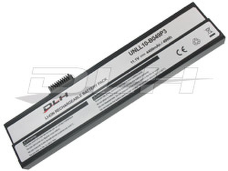 DLH LI-ION 11.1V 4400mAh-49Wh BLACK Lithium-Ion (Li-Ion) 4400mAh 11.1V Wiederaufladbare Batterie