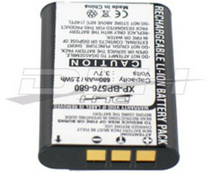 DLH XP-BP576-680 Lithium-Ion (Li-Ion) 680mAh 3.7V rechargeable battery