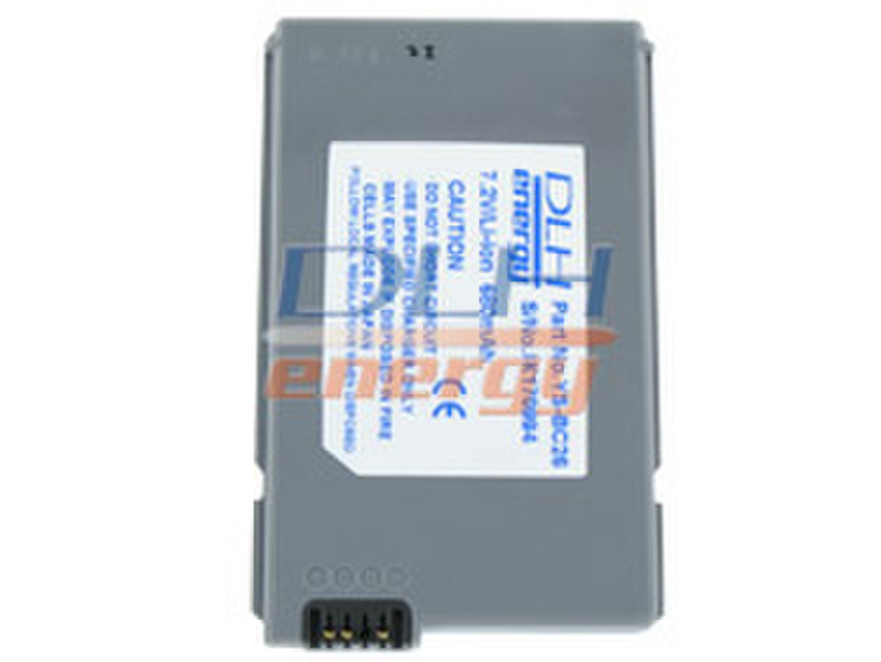 DLH LI-ION 7.2V-680mAh Lithium-Ion (Li-Ion) 680mAh 7.2V rechargeable battery