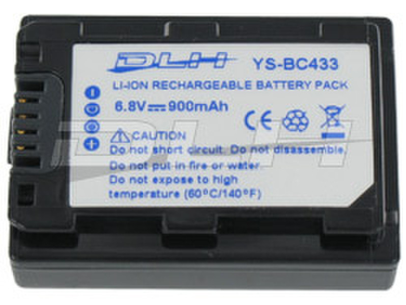 DLH LI-ION 6.8V-6.1Wh-900mAh Lithium-Ion (Li-Ion) 900mAh 6.8V rechargeable battery