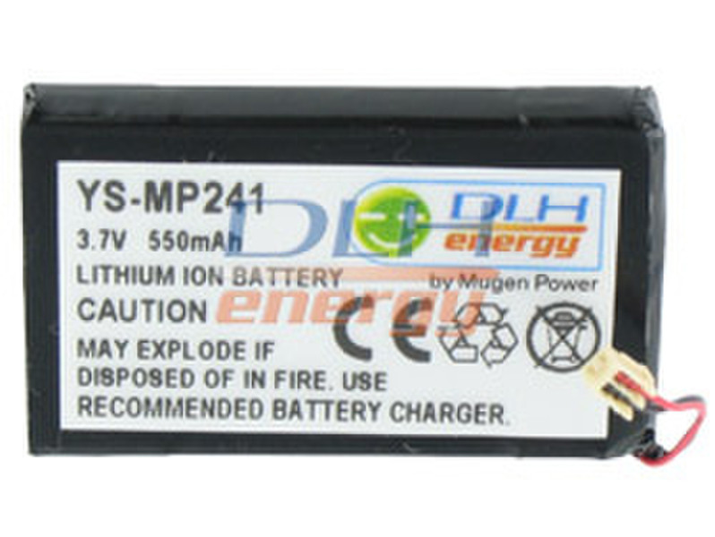 DLH LI-ION 3.7V 550mAh Литий-ионная (Li-Ion) 550мА·ч 3.7В аккумуляторная батарея