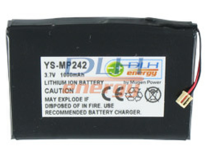 DLH LI-ION 3.7V 850mAh Литий-ионная (Li-Ion) 850мА·ч 3.7В аккумуляторная батарея