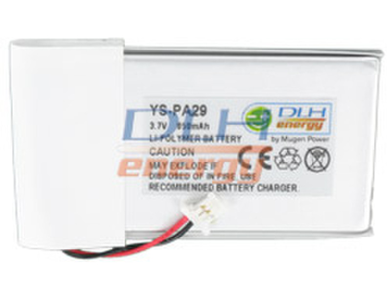 DLH LI-POL 3.7V 850mAH Литий-полимерная (LiPo) 850мА·ч 3.7В аккумуляторная батарея