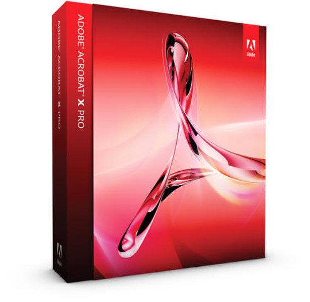 Adobe Acrobat Professional Upgrade Acrobat X Professional v10, EN, Mac