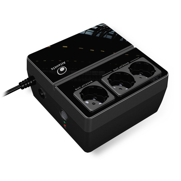 Atlantis Land A03-PS700 700VA Black uninterruptible power supply (UPS)