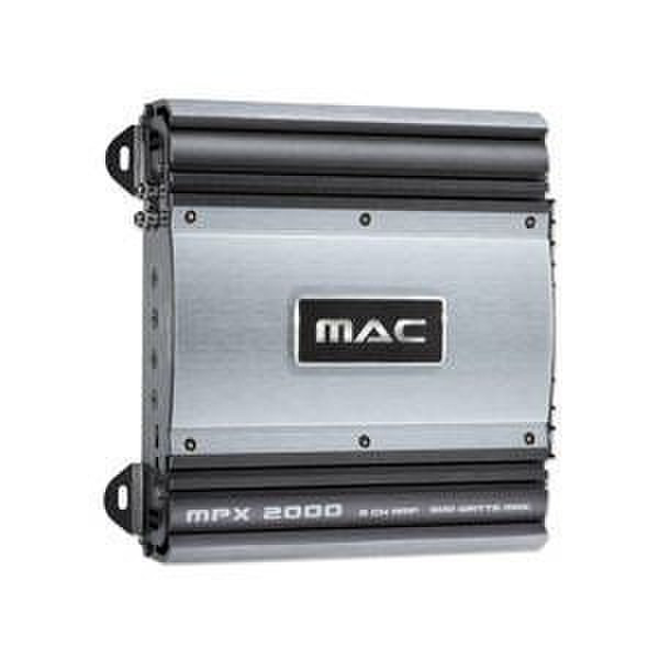 Mac Audio MPX 2000 2.0канала Черный, Cеребряный AV ресивер