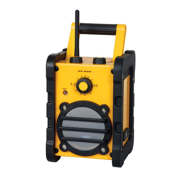 Marquant MHDR-1 Portable Black,Yellow radio