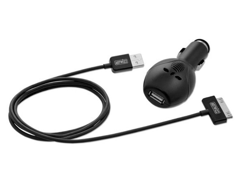 Artwizz CarPlug cable (iPad) Авто Черный зарядное для мобильных устройств