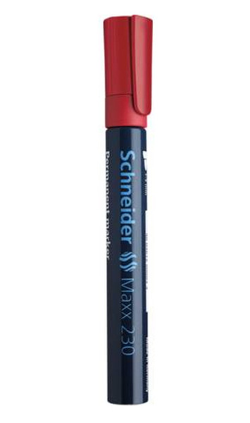 Schneider Maxx 230 Bullet tip Red 1pc(s) permanent marker