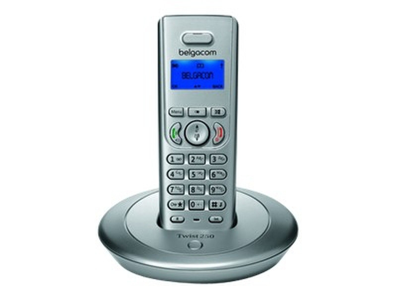 Belgacom Twist 250 DECT Идентификация абонента (Caller ID) Cеребряный