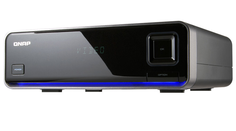 QNAP NMP-1000P 1920 x 1080pixels Black digital media player
