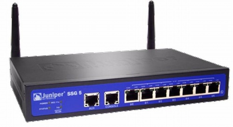 Juniper SSG 5 - 802.11a/b/g Wireless 90Мбит/с аппаратный брандмауэр