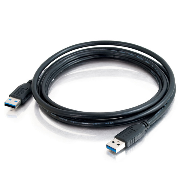 C2G 81679 3м USB A USB A Черный кабель USB