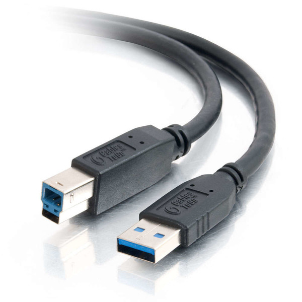 C2G 1m USB 3.0 1м USB A USB B Черный кабель USB