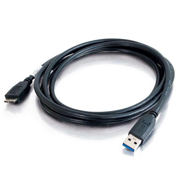 C2G 81683 1м USB A Micro-USB B Черный кабель USB