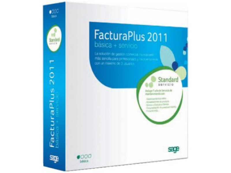 Sage Software FacturaPlus Básica 2011 + Standard Service