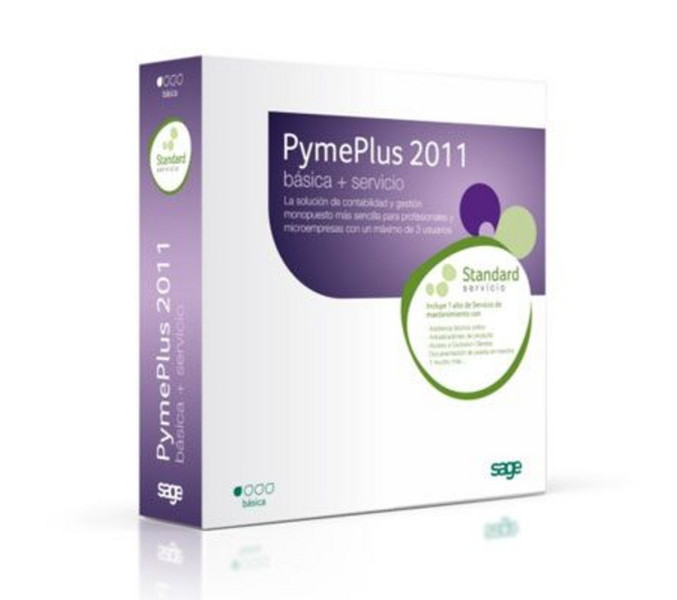 Sage Software PymePlus Básica 2011 + Standard Service
