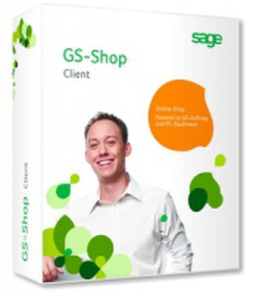 Sage Software GS-Shop 2011 Client, Win, DEU, UPG CRM software