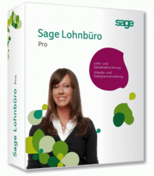 Sage Software Lohnbuero Pro SQL 2011, m/ PS, Win, DEU