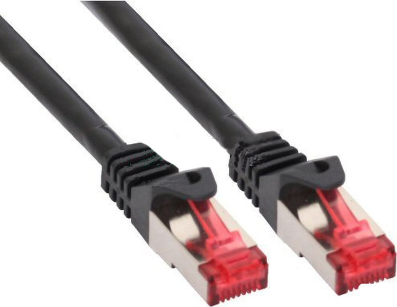 InLine 20m Cat6 20m Black networking cable