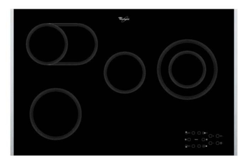 Whirlpool AKT 836 LX Встроенный Induction hob Черный плита