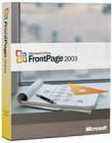 Microsoft Faster Smarter Office FrontPage 2003