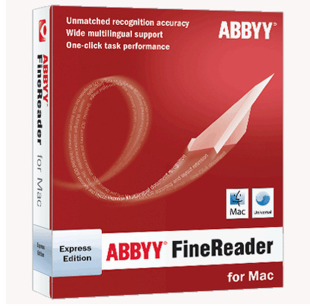 ABBYY FineReader Express, ESD, Mac