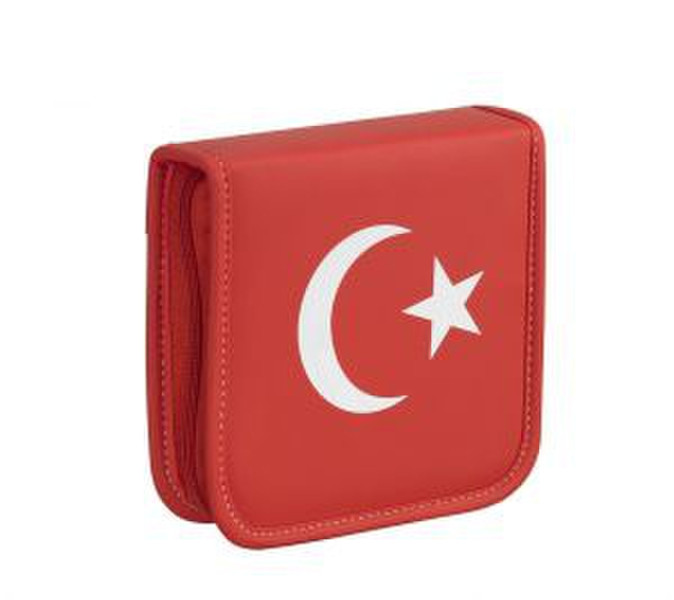 Beco 481.35 24дисков Красный чехлы для оптических дисков