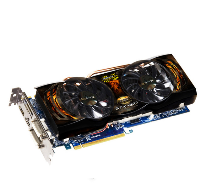 Gigabyte GV-N460SO-1GI GeForce GTX 460 1GB GDDR5 Grafikkarte