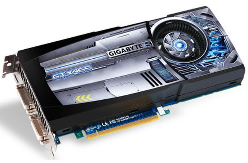 Gigabyte GV-N465MT-1GI GeForce GTX 465 1ГБ GDDR5 видеокарта