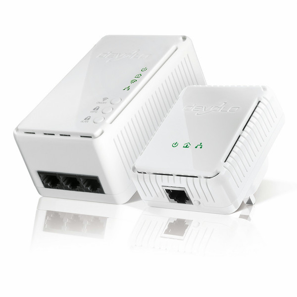 Devolo dLAN 200 AV Wireless N Starter Kit WLAN 200Mbit/s Netzwerkkarte