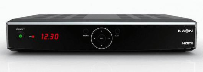 Kaon 275 HD+ Black,Silver TV set-top box
