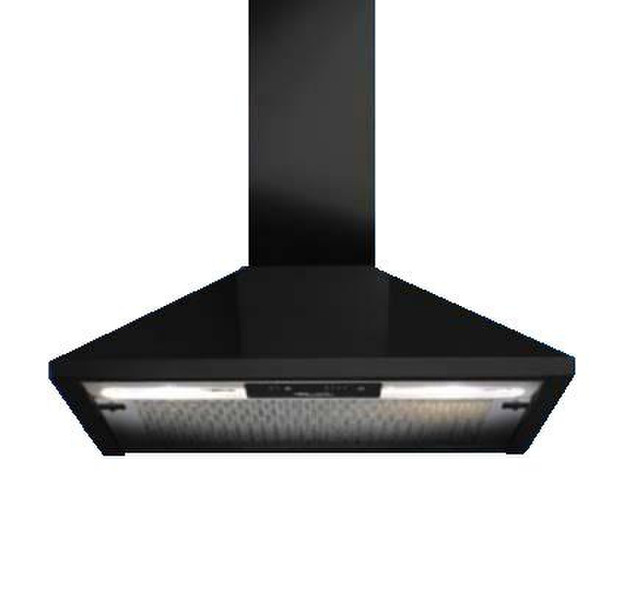 Whirlpool AKR 676/2 NB Wall-mounted 660m³/h Black cooker hood