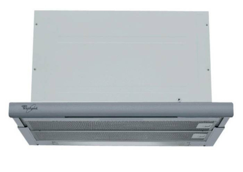 Whirlpool AKR 634/2 GY Unterbau 460m³/h Silber Dunstabzugshaube